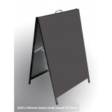 (600 x 900) Black Chalk Board A Frame